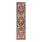 Washable Runner Rug  2x8 Non-slip Boho Vintage Hallway Rug Runner With Rubber   