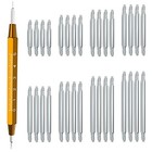 Watch Band Spring Bar Tool 32pcs Stainless Steel Pins Watch Repair Kit With