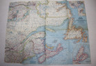 Eastern Canada - Vintage 1967 Map - National Geographic