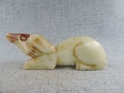 Antique Chinese Nature Hetian Jade Pendant Hand-carved Dog Worth Collecting F