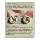 Clarisonic Opal Replacement Applicator Tips 2 Pack Rare Discontinued New Sealed