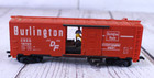 Mixed Lot Of 5 Ho Scale Boxcars Union Pacific  Burlington Northern