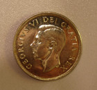 1949 Canadian Silver Dollar George Vi 80  Silver   6oz  Bu Uncirculated  1