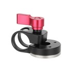 Camvate Arri Rosette Mount To 19mm Rod Clamp Adapter For Dslr Rod Support Rig