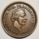 1864 Abraham Lincoln Campaign Token Fuld 132 149a Au Condition