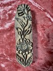 Vintage Flower Wood Block Stamp Textile Printing India