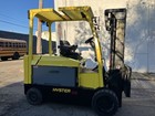 2020 Hyster 12 000 Lb Electric Forklift With Side Shift And Triple Mast