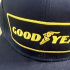 Goodyear Tires Hat Racing Official Mesh Back Yellow Blue Trucker Collection