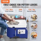 Vevor Pottery Wheel 11inch Ceramic Wheel Foot Pedal Sculpting Tools Apron 350w