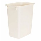 Rubbermaid 21 Qt Rectangular Kitchen Wastebasket Trash Can-2 Pack