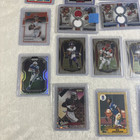 Huge Loaded 33 Rookie Card Patch   d Sports Card Collection Lot Burrow Trout