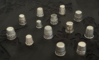 English Sterling Silver Thimble Celtic Cross Swann Thimbles 1999