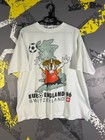 Rare Vintage Shirt Switzerland Euro England 1996 Football Jersey Men Size L Ig93
