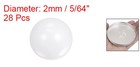 28pcs Ceramic Bearing Balls 2mm 5 64  Zirconium Solid Ball G10 Precision Balls