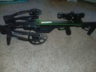 Centerpoint Hellion 400 Crossbow 400 Fps 185 Lb Ambi W  Scope Quiver Bolts