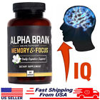 Alpha Brain Memory   Focus 60 Capsules Supplement For Men   Women