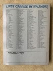 Model Railroad Walthers Ho Reference Book Catalog Train 1984