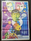 1975 Rare Star Trek Poster Jim Steranko Original Vintage Poster  23 x33  Pop Art
