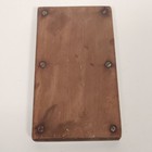 Antique Springerle Metal And Wood Butter Cookie Mold Stamp Press Primitive Bake