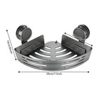 3 Tier No Drilling Bathroom Wall Corner Shelf Rack Shower Caddy Storage Organize