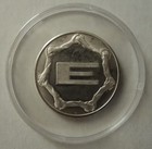 Italy  One Euro Prototype   In Unitate Robur 1965 B Bologna  Rare Private Mint