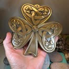 Irish Shamrock Wall Plaque Ireland New Home Wall Decor Celtic Gift