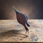 Bellows Fireplace Wood Leather Vintage Fire Brass Blower Air Bellow 