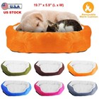 Pet Dog Bed Soft Warm Fleece Puppy Cat Bed Dog Cozy Nest Sofa Bed Cushion For S 