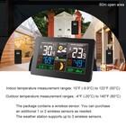 Digital Lcd Weather Station Wireless Thermometer Hygrometer Home Forecast