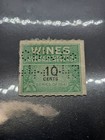 Us Revenue - Wines   Cordials Tax - Stamp Collection Scott   Re123 - Used