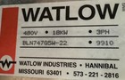 Watlow Bln747g5w-22 Immersion Heater 480v 18000w 3-phase