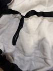 Baby Carrier Cover Black Fleece Lined Winter Babywearing Cover Hooded