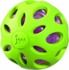 Durable Medium Crackle Ball Dog Toy - Assorted Colors  Ideal For Fetch Play