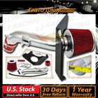 Cold Heat Shield Air Intake Red For 13-17 Honda Accord 2 4l L4