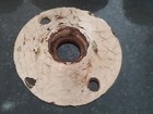 Antique Vintage White Porcelain Doorknobs With Hardware And 1 Rosette Lot Of 3