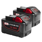 3 For Milwaukee For M18 Lithium 12 0 Ah 18v Extended Capacity Battery 48-11-1890