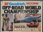 1979 Bf Goodrich Score Int l Off Road Racing World Championship Poster Riverside