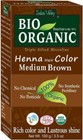 Indus Valley Bio Organic Henna Hair Colour Medium Brown 100gm Fs