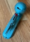 Vintage Strato 1950 s Rocket Mechanical Coin Bank  Cast Iron  Working