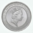 2021 St Helena 1 10 Oz Silver Spade Guinea