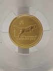 1998 1 10 Oz Gold Lunar Year Of The Tiger Pcgs Certified Ms69 