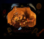 New Disney Parks Light-up Halloween Decoration Mickey   Friends In Box Fall Item
