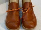 7 Vtg  70s Nos Platform Wedge Shoes Slip-on Deadstock Boho Inspirations Loafers