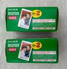 2 Fujifilm Instax Mini 20 Print Instant Film Packs New  40 Sheets Expire 6 2021