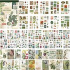  Vintage Ephemera Sticker Book With 439 Stickers  20 Scrapbook Papers Forest
