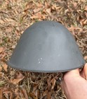 East German M56 76 Military Helmet Early Style With Liner Minty