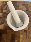 Coors Usa Mortar 522-1 And Pestle 520-1 Apothecary Pharmacist Euc Set 1