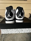 Air Jordan 4 Retro Gs Military Black Size 7y 408452-111 With Original Box