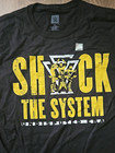Wwe T-shirt Size 2xl Black Undisputed Era Shock The System Authentic Wear