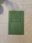 A Manual Of Family Sewing Machines Singer Sewing Machine Company   1925
